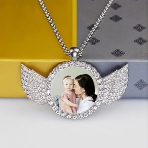 Personalized photo necklace send your photo to us